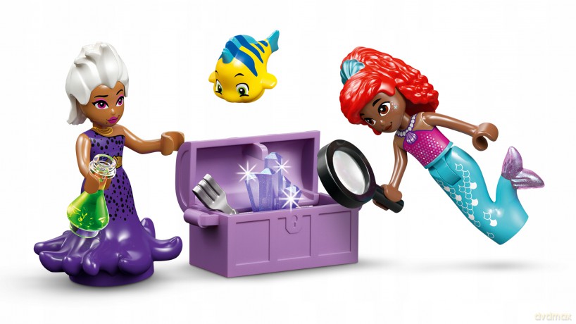 LEGO Disney Princess Kryształowa Grota Arielki (43254) [KLOCKI]