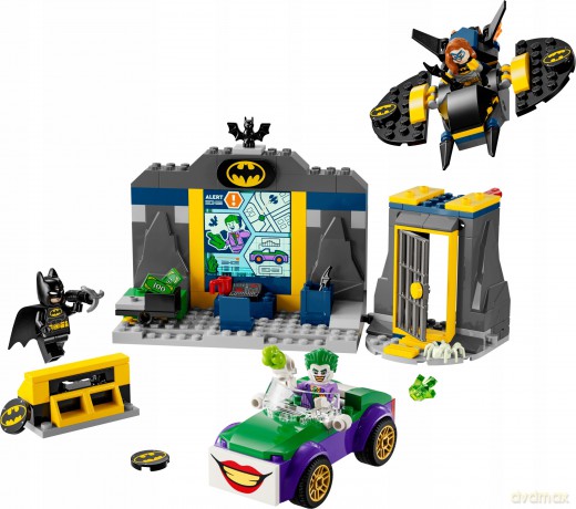 LEGO Super Heroes Jaskinia Batmana z Batmanem, Batgirl i Jokerem (76272) [KLOCKI]