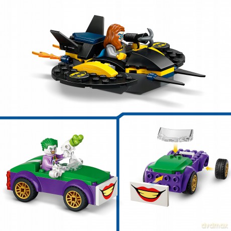 LEGO Super Heroes Jaskinia Batmana z Batmanem, Batgirl i Jokerem (76272) [KLOCKI]
