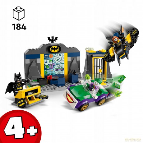 LEGO Super Heroes Jaskinia Batmana z Batmanem, Batgirl i Jokerem (76272) [KLOCKI]