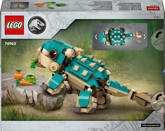 LEGO Jurassic World Mały Ankylozaur Bumpy (76962) [KLOCKI]