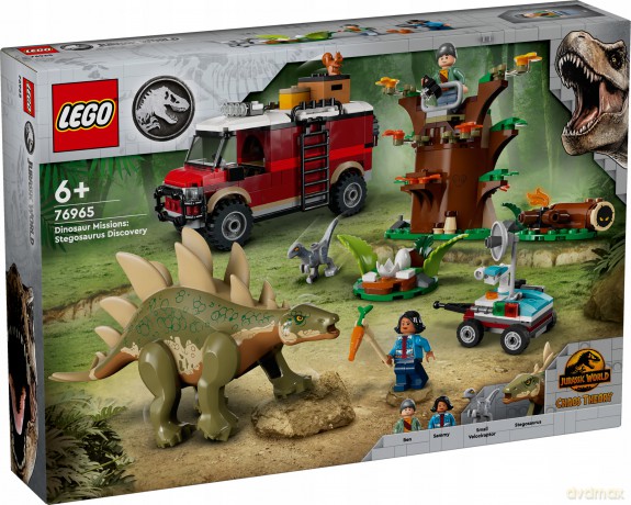 LEGO Jurassic World Dinomisje Odkrycie Stegozaura (76965) [KLOCKI]