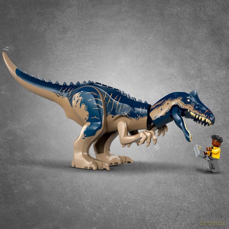 LEGO Jurassic World Dinomisje Ciężarówka Do Transportu Allozaura (76966) [KLOCKI]