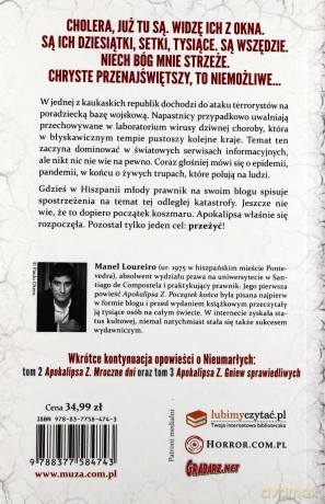 Apokalipsa Z Tom 1 - Manel Loureiro [KSIĄŻKA]