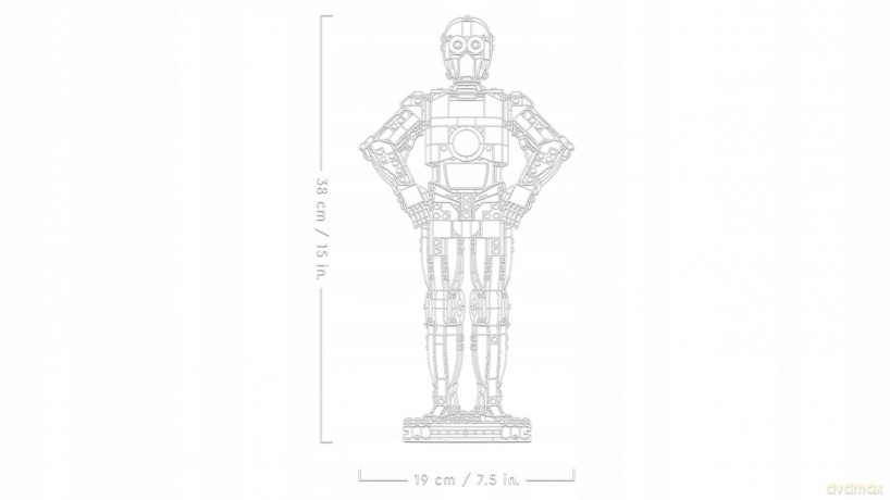 LEGO Star Wars C-3PO (75398) [KLOCKI]