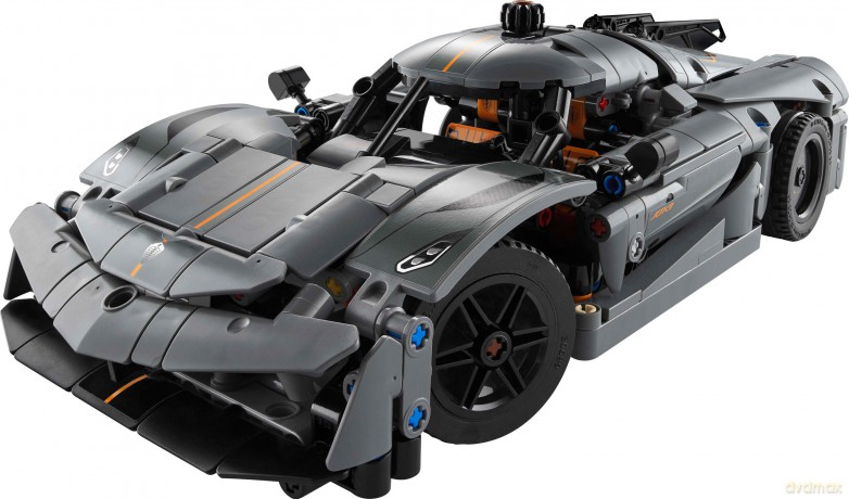 LEGO Technic Szary hipersamochód Koenigsegg Jesko Absolut (42173) [KLOCKI]
