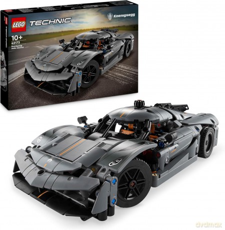 LEGO Technic Szary hipersamochód Koenigsegg Jesko Absolut (42173) [KLOCKI]