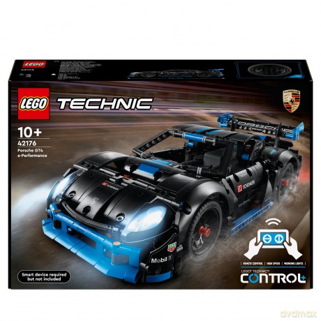 LEGO Technic Samochód wyścigowy Porsche GT4 e-Performance (42176) [KLOCKI]