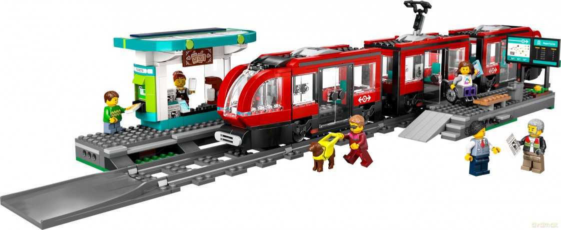LEGO City Tramwaj Miejski Ze Stacją (60423) [KLOCKI]