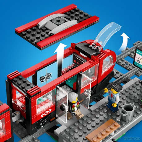 LEGO City Tramwaj Miejski Ze Stacją (60423) [KLOCKI]