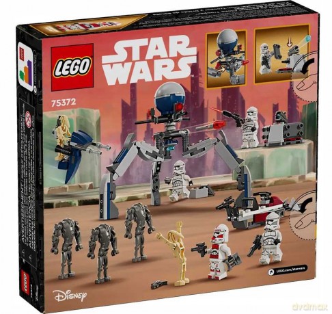 LEGO Star Wars Pakiet bojowy Clone Trooper i Battle Droid (75389) [KLOCKI]