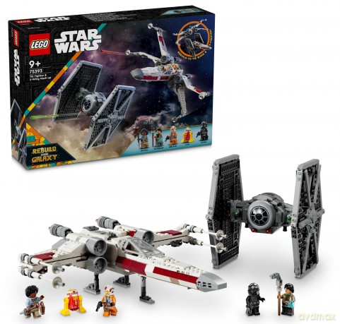 LEGO Star Wars Myśliwiec TIE i X-wing - Zestaw Combo (75393) [KLOCKI]