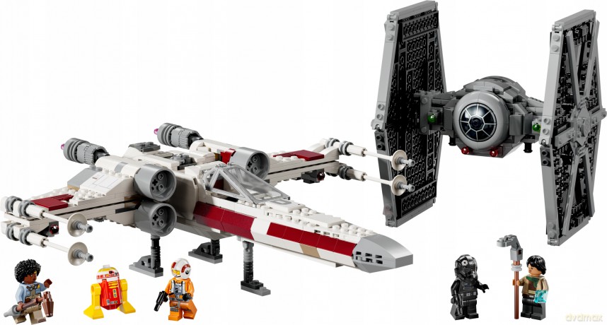 LEGO Star Wars Myśliwiec TIE i X-wing - Zestaw Combo (75393) [KLOCKI]