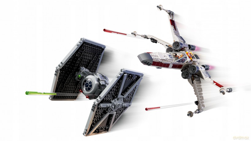 LEGO Star Wars Myśliwiec TIE i X-wing - Zestaw Combo (75393) [KLOCKI]