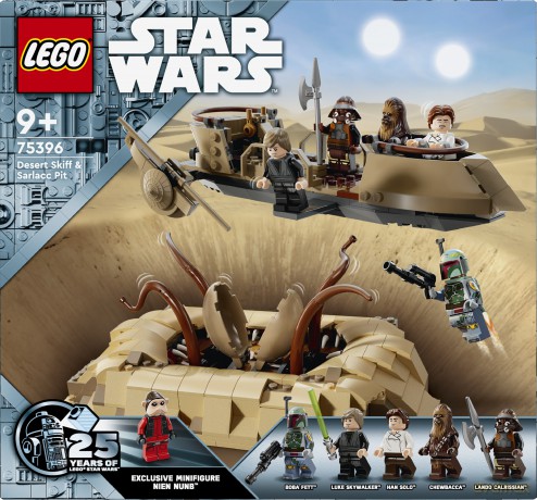 LEGO Star Wars Pustynna łódź i Sarlacc Pit (75396) [KLOCKI]