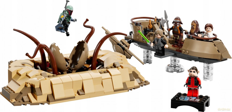 LEGO Star Wars Pustynna łódź i Sarlacc Pit (75396) [KLOCKI]