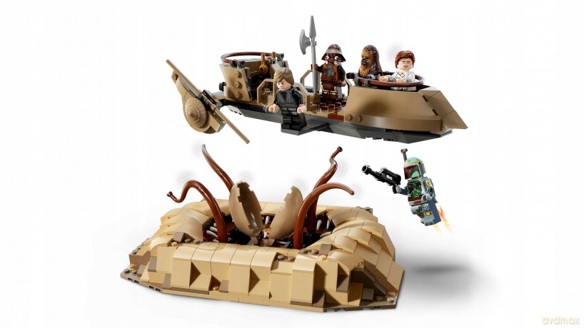 LEGO Star Wars Pustynna łódź i Sarlacc Pit (75396) [KLOCKI]