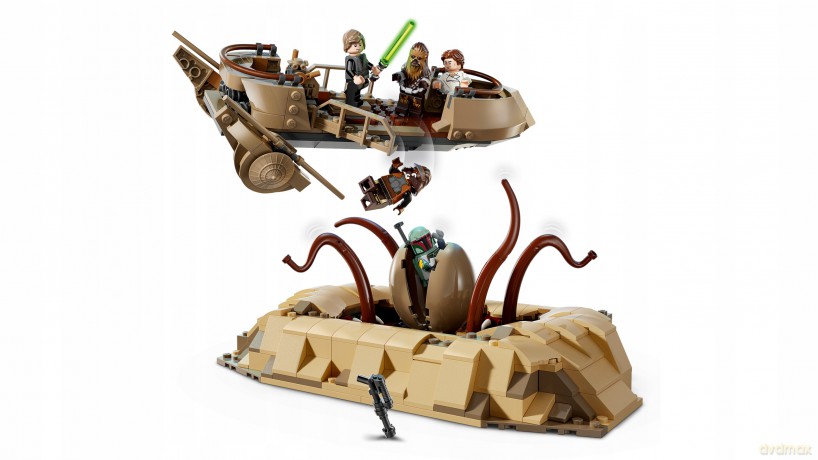 LEGO Star Wars Pustynna łódź i Sarlacc Pit (75396) [KLOCKI]