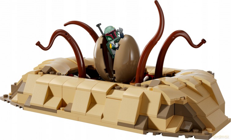 LEGO Star Wars Pustynna łódź i Sarlacc Pit (75396) [KLOCKI]