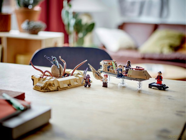 LEGO Star Wars Pustynna łódź i Sarlacc Pit (75396) [KLOCKI]