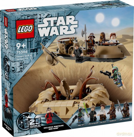 LEGO Star Wars Pustynna łódź i Sarlacc Pit (75396) [KLOCKI]