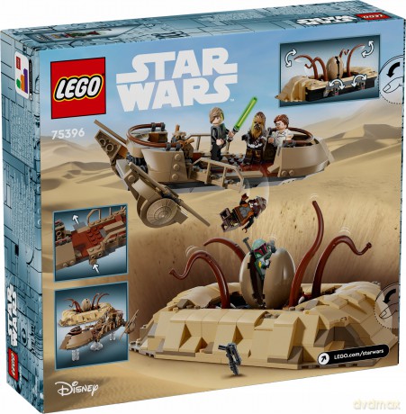 LEGO Star Wars Pustynna łódź i Sarlacc Pit (75396) [KLOCKI]