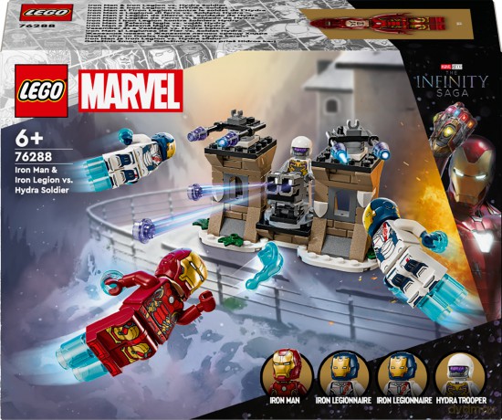 LEGO Super Heroes Iron Man I Iron Legion Vs Żołnierz Hydry (76288) [KLOCKI]