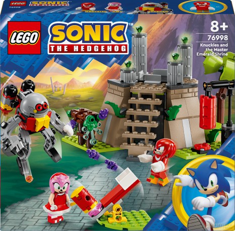 LEGO Sonic Knuckles i świątynia Master Emerald (76998) [KLOCKI]