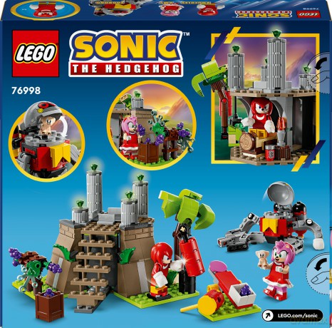 LEGO Sonic Knuckles i świątynia Master Emerald (76998) [KLOCKI]