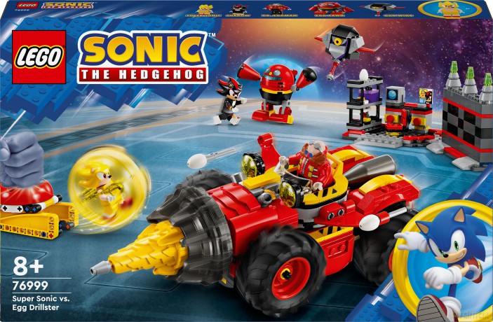 LEGO Sonic Super Sonic kontra Egg Drillster (76999) [KLOCKI]