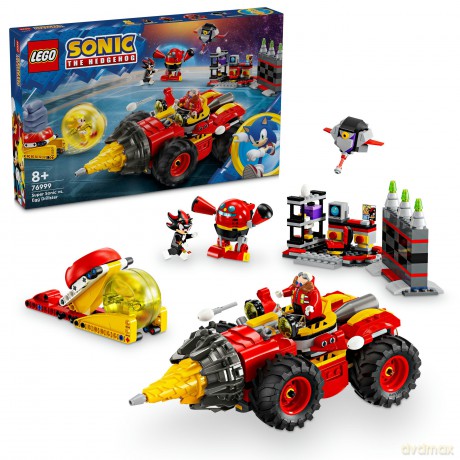 LEGO Sonic Super Sonic kontra Egg Drillster (76999) [KLOCKI]