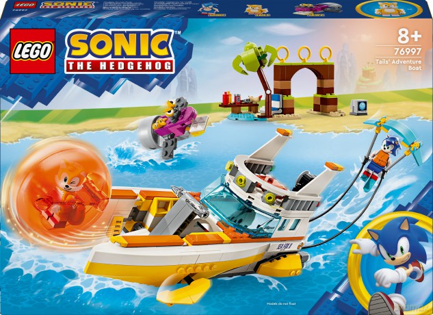 LEGO Sonic Tails i przygoda na łodzi (76997) [KLOCKI]
