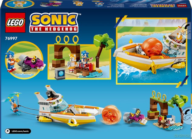 LEGO Sonic Tails i przygoda na łodzi (76997) [KLOCKI]