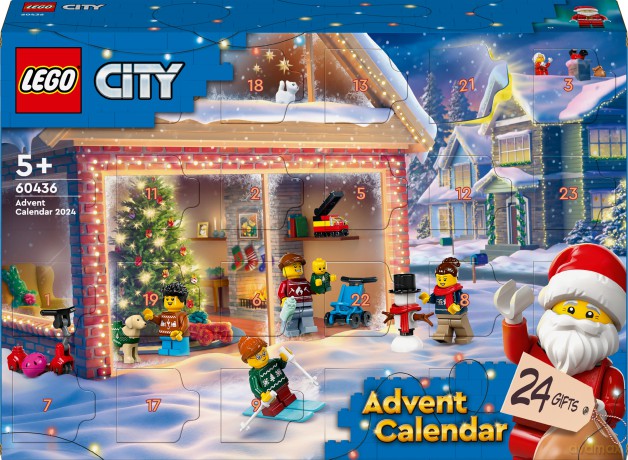 LEGO City Kalendarz Adwentowy Na 2024 Rok (60436) [KLOCKI]