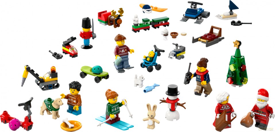 LEGO City Kalendarz Adwentowy Na 2024 Rok (60436) [KLOCKI]