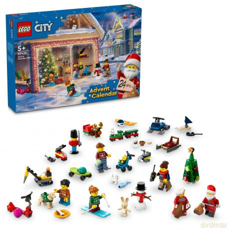 LEGO City Kalendarz Adwentowy Na 2024 Rok (60436) [KLOCKI]