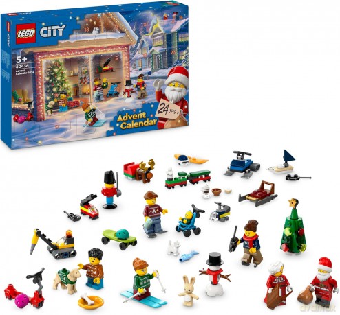 LEGO City Kalendarz Adwentowy Na 2024 Rok (60436) [KLOCKI]