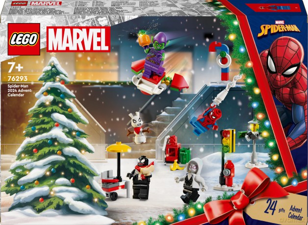 LEGO Super Heroes Spider-Man Kalendarz adwentowy 2024 (76293) [KLOCKI]