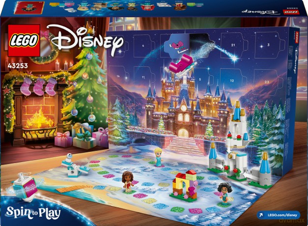 LEGO Disney 43253 Kalendarz adwentowy na 2024 rok