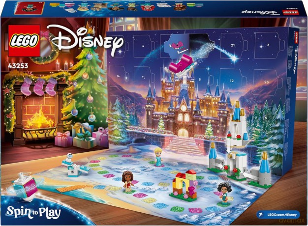 LEGO Disney 43253 Kalendarz adwentowy na 2024 rok