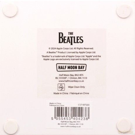 The Beatles: Podkładka Single Ceramic - (Let it Be)
