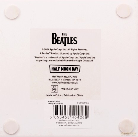 The Beatles: Podkładka Single Ceramic - (Rubber Soul)