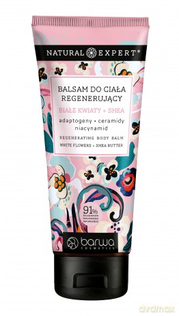BARWA Natural Expert Balsam do ciała Białe kwiaty + Shea 200 ml