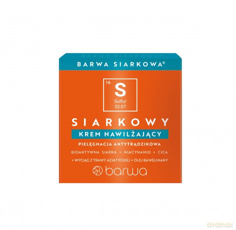 BARWA Siarkowa Krem nawilżający do twarzy 50 ml