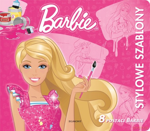Barbie Stylowe Szablony [KSIĄŻKA]