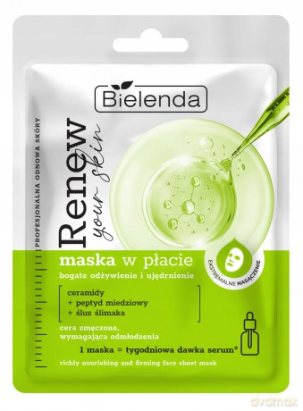 BIELENDA RENEW YOUR SKIN Maska odżywienie i ujedrnienie