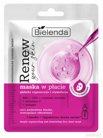 BIELENDA RENEW YOUR SKIN Maska regeneracja i stymulacja