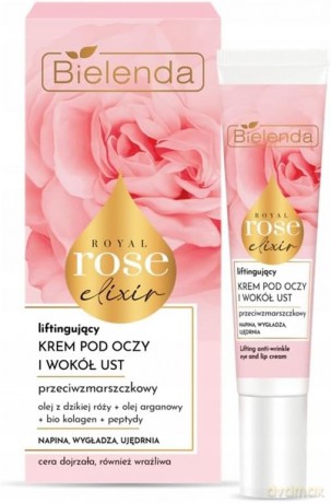 BIELENDA Royal Rose Elixir Liftingujący krem pod oczy i wokół ust 15 ml