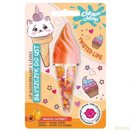 CHLAPU CHLAP Błyszczyk do ust Rożek - mango sorbet 14.5ml