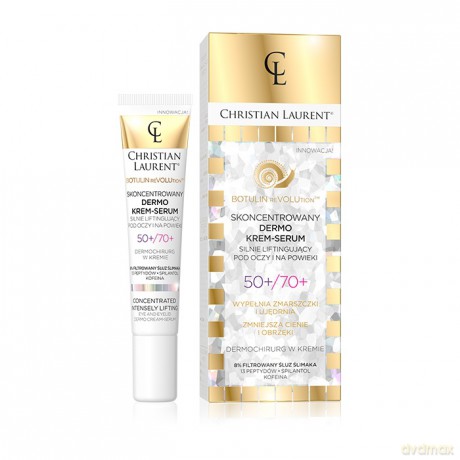CHRISTIAN LAURENT Botulin Revolution 50+/70+ Skoncentrowany dermo krem-serum silnie liftingujący pod oczy i na powieki 20 ml